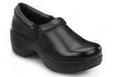 SR Max Geneva Women's Black Slip Resistant Clog