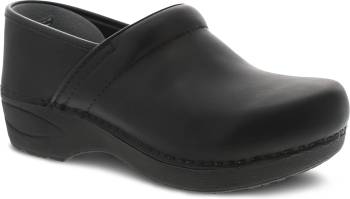 Zapato de trabajo estilo zueco, sin cordones, ancho, antideslizante, impermeable (WP), con puntera blanda, color negro, Dansko DK3959470202 XP 2.0, para mujer