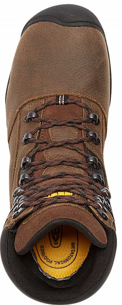 alternate view #4 of: Zapato para senderismo de hombre, impermeable, EH, con puntera de acero, marrón cascada KEEN Utility KN1015401 Louisville