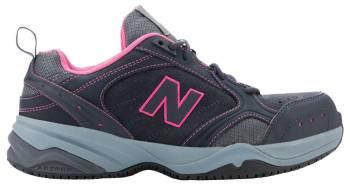 New Balance NBWID627GF Women's, Dark Grey/Pink, Steel Toe, SD, Low