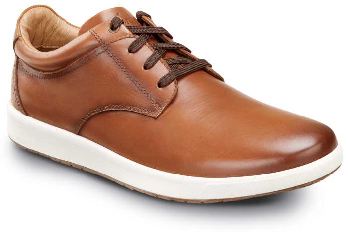 view #1 of: Florsheim SFE2646 Crossover Work, Men's, Cognac, Soft Toe, EH, MaxTRAX Slip Resistant, Casual Oxford Work Shoe