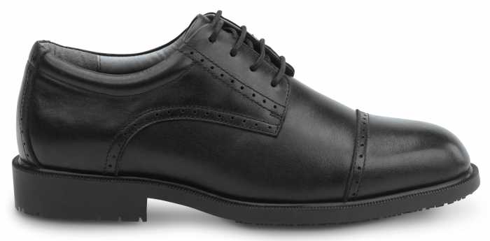 alternate view #2 of: Zapato de trabajo con puntera blanda, antideslizante MaxTRAX, estilo de vestir, negro, de hombre, SR Max SRM3020 Augusta