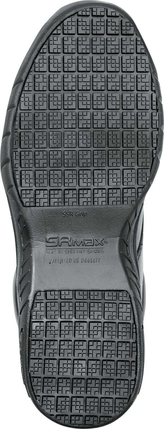 alternate view #5 of: SR Max SRM1800 Providence, Men's, Black, Oxford Style, MaxTRAX Slip Resistant, Soft Toe Work Shoe
