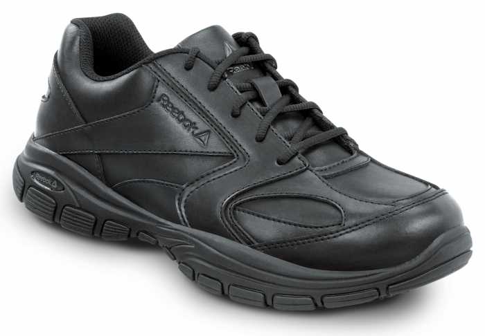 view #1 of: Reebok Work SRB1020 Senexis, Black, Men's Athletic Style Slip Resistant Soft Toe Work Shoe