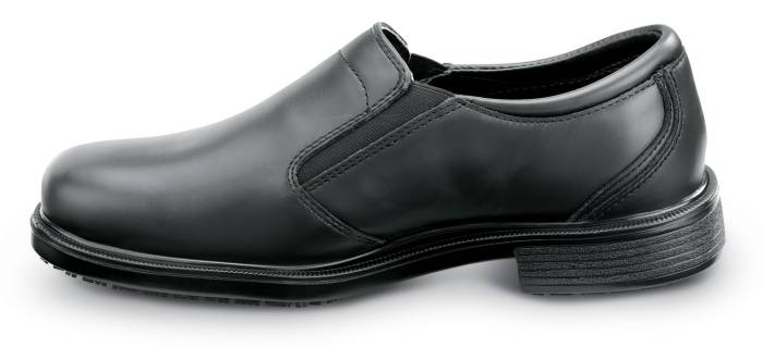 alternate view #3 of: Zapato de trabajo con puntera blanda antideslizante MaxTRAX, estilo de vestir con elßsticos laterales, negro, Ontario, de hombre Rockport Works SRK6595