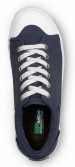 alternate view #4 of: SR Max SRM198 Barcelona, Women's, Navy/White, Skate Style Slip Resistant Soft Toe Work Shoe