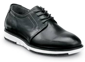 Zapato de trabajo con puntera blanda, antideslizante MaxTRAX, estilo de vestir, negro/blanco, de hombre, SR Max SRM3310 Beaufort