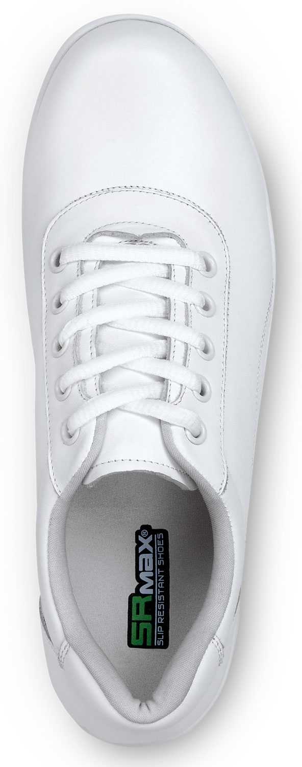 SR Max SRM404 Abilene, Women's, White, Casual Oxford Style Soft Toe Slip Resistant Work Shoe