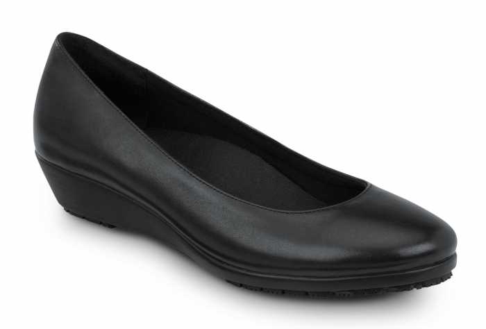 view #1 of: SR Max SRM515 Bristol, Women's, Black, Wedge Dress Style, MaxTRAX Slip Resistant, Soft Toe Work Shoe