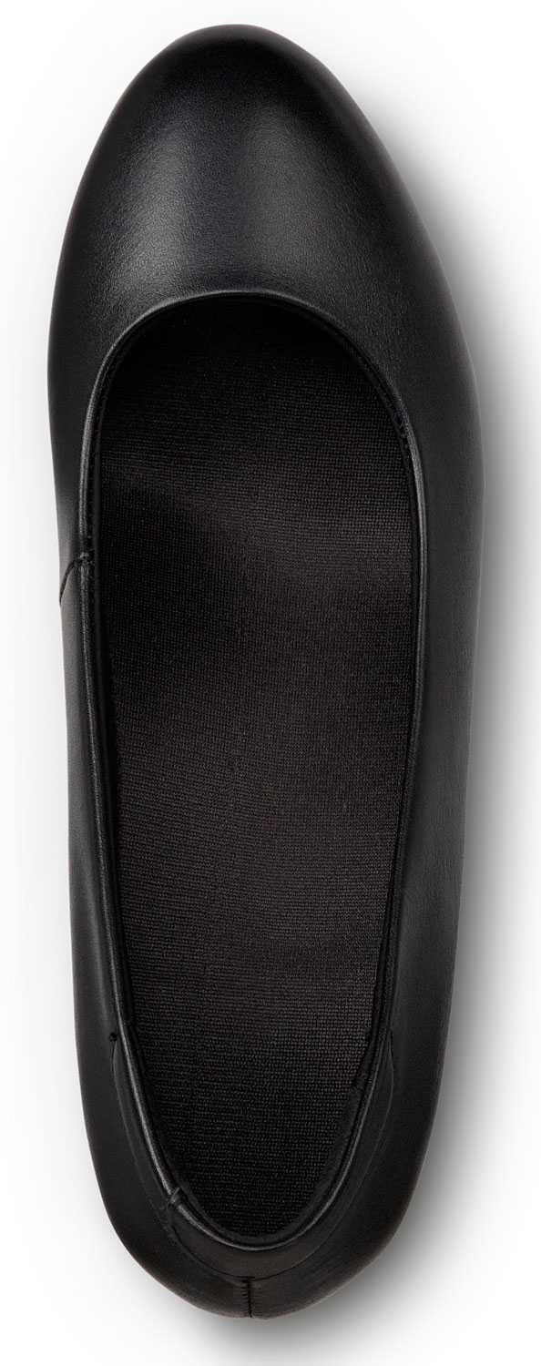 alternate view #4 of: Zapato de trabajo con puntera blanda, antideslizante MaxTRAX, estilo de vestir con cu±a alta, negro, de mujer, SR Max SRM555 Orlando