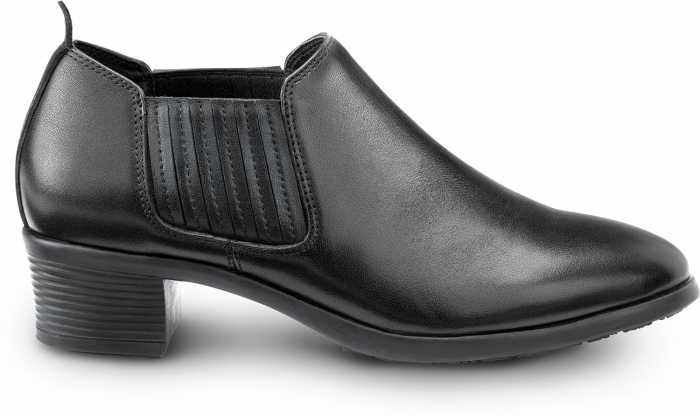 alternate view #2 of: Zapato de trabajo con puntera blanda, antideslizante MaxTRAX, estilo de bota Demi, negro, SR Max SRM565 Galena