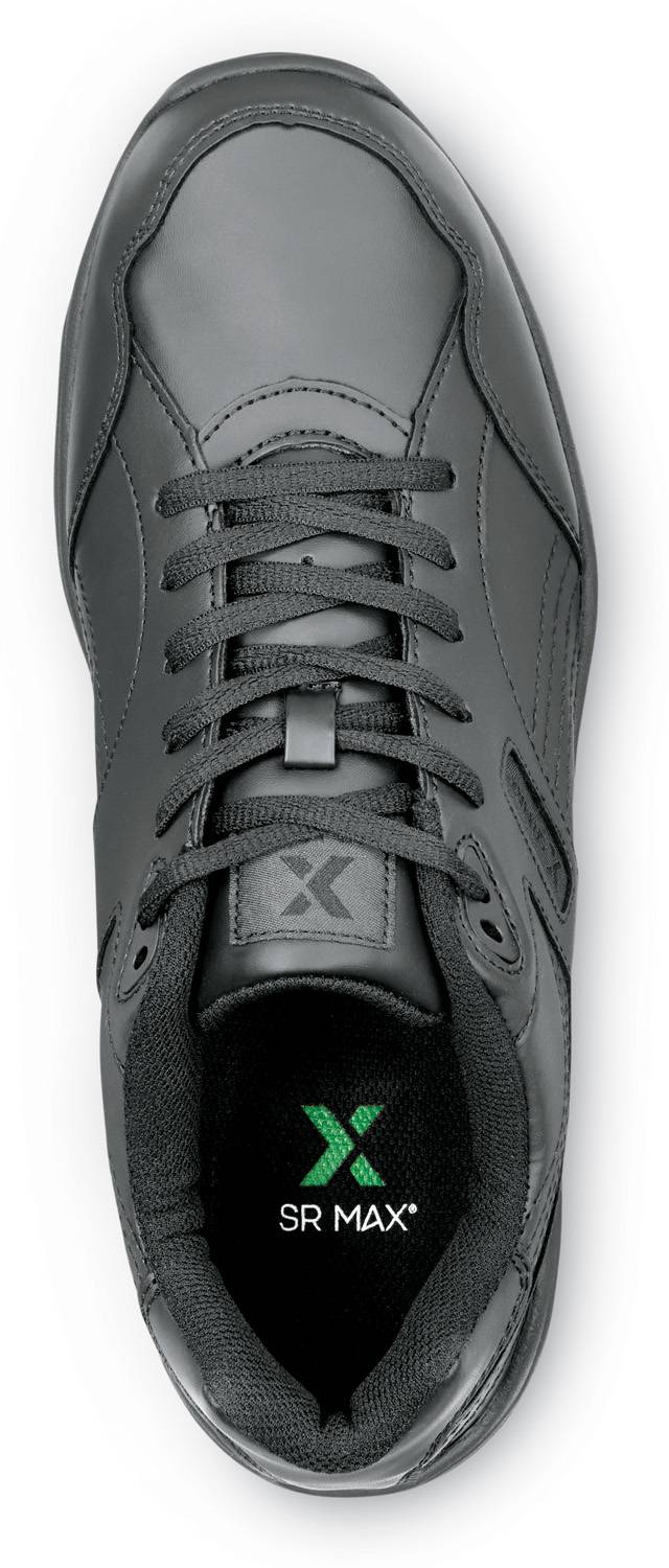 alternate view #4 of: SR Max SRM6100 Dover, Men's, Black, Athletic Style, MaxTRAX Slip Resistant, Soft Toe Work Shoe