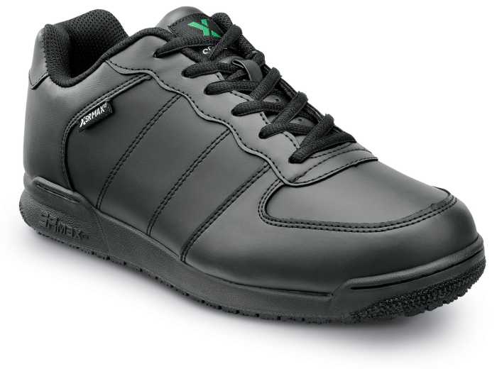 view #1 of: SR Max SRM6200 Maxton, Men's, Black, Low Athletic Style, MaxTRAX Slip Resistant, Soft Toe Work Shoe