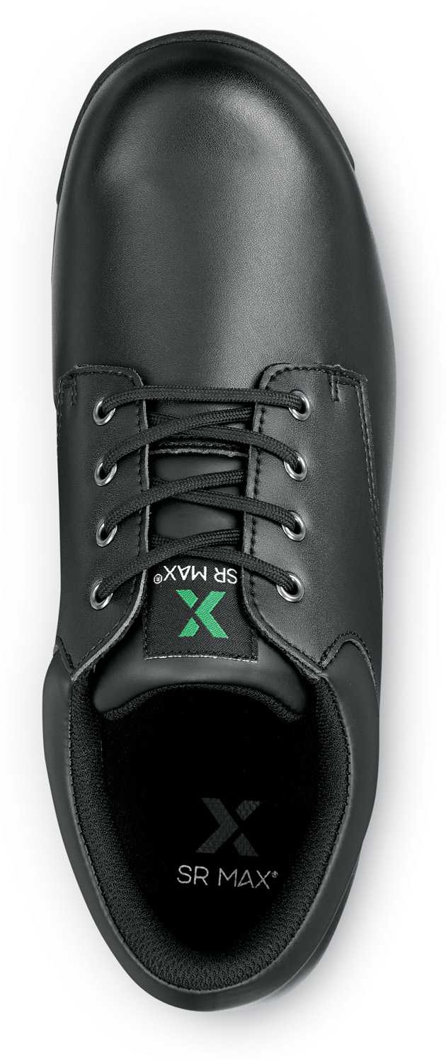 alternate view #4 of: SR Max SRM6400 Marshall, Men's, Black, Oxford Style, MaxTRAX Slip Resistant, Soft Toe Work Shoe