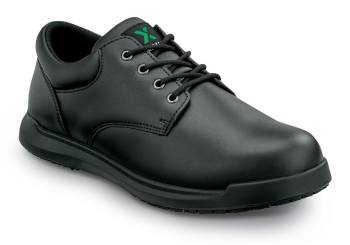 Zapato de trabajo con puntera blanda, antideslizante MaxTrax, estilo Oxford, negro, de mujer, SR Max SRM670 Marshall II