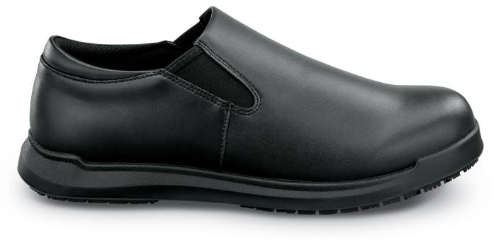 alternate view #2 of: Zapato de trabajo con puntera blanda, antideslizante MaxTRAX, pancha estilo Oxford negra, de mujer, SR Max SRM671 Ashland II