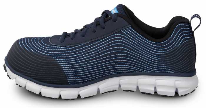 alternate view #3 of: SKECHERS Work SSK8173NVY Mia, Women's, Navy, Alloy Toe, EH, Slip Resistant Low Athletic
