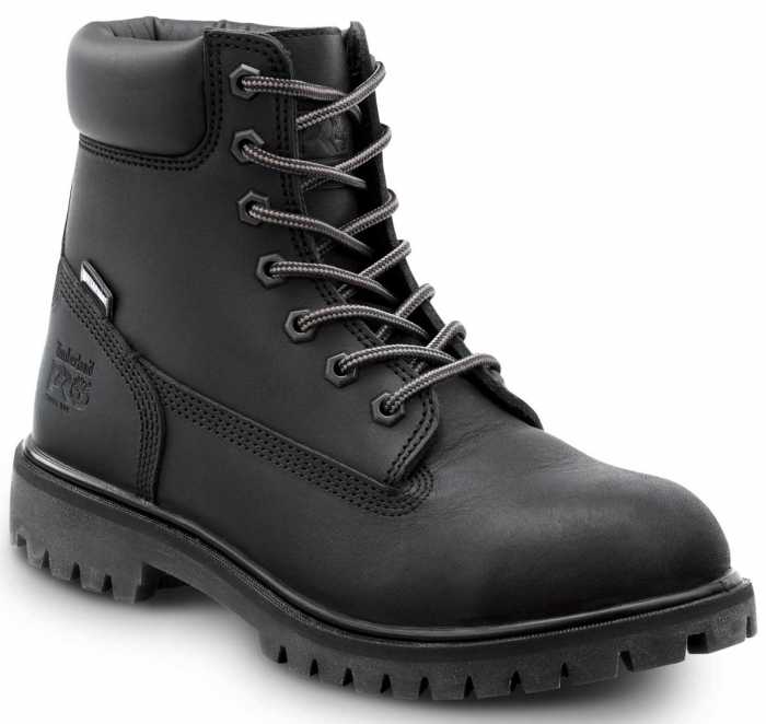 view #1 of: Timberland PRO STMA1X8E 6IN Direct Attach Women's, Black, Soft Toe, EH, MaxTRAX Slip Resistant, WP/Insulated Boot