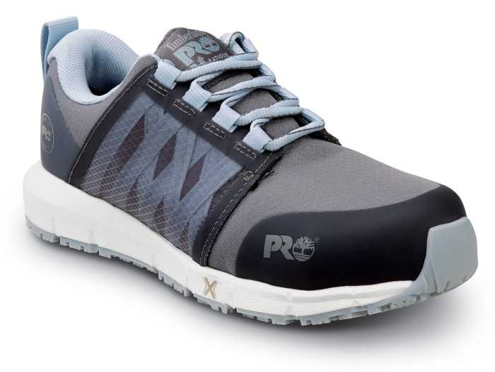 view #1 of: Timberland PRO STMA4279 Radius, Womens, Grey Ripstop Nylon, Comp Toe, EH, MaxTRAX Slip Resistant Work Athletic
