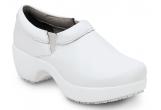SR Max Geneva Women's White Slip Resistant Clog