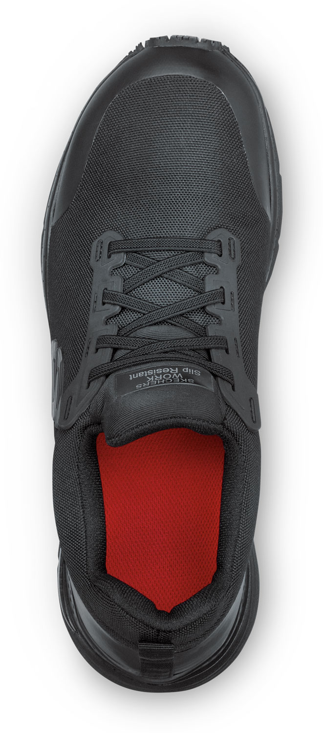 Fit Alloy Men\'s Charles SKECHERS SSK8037BLK Arch Resistant On Toe Slip Slip Athletic